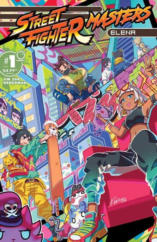 Street Fighter Masters Elena #1 (One Shot) Cover C Inc 1:5 Keenbiscuit Variant (NM)