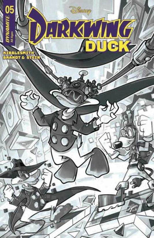 Darkwing Duck #5 Cover F 1:10 Ciro Cangialosi Line Art Variant (NM)