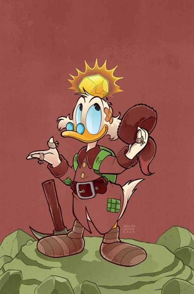 Ducktales #7 Cover H Inc 1:15 Carlo Lauro Full Art Variant (NM)