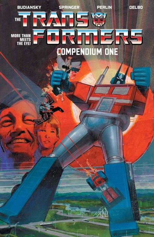 Transformers Compendium TPB Volume 01 Direct Market Exclusive Bill Sienkiewicz Cover (NM)