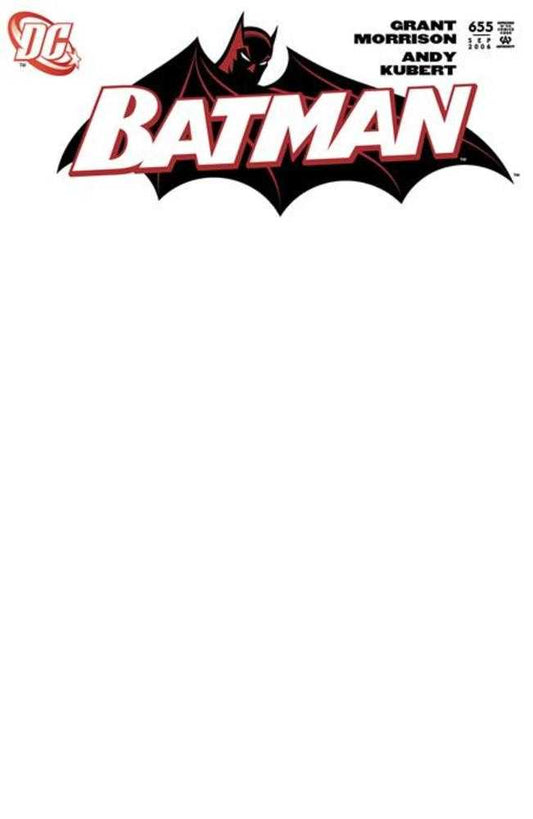 Batman #655 Facsimile Edition Cover D Blank Variant (NM)