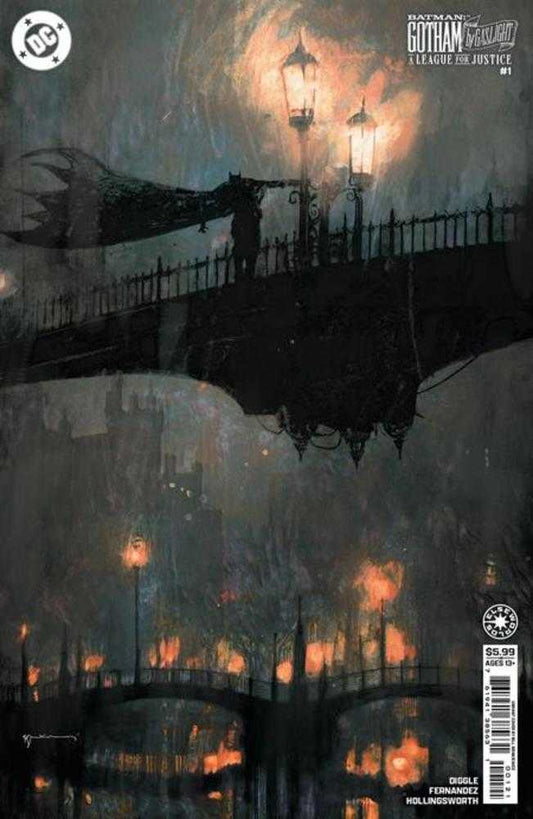 Batman Gotham By Gaslight A League For Justice #1 (Of 6) Cover C Bill Sienkiewicz Card Stock Variant (NM)