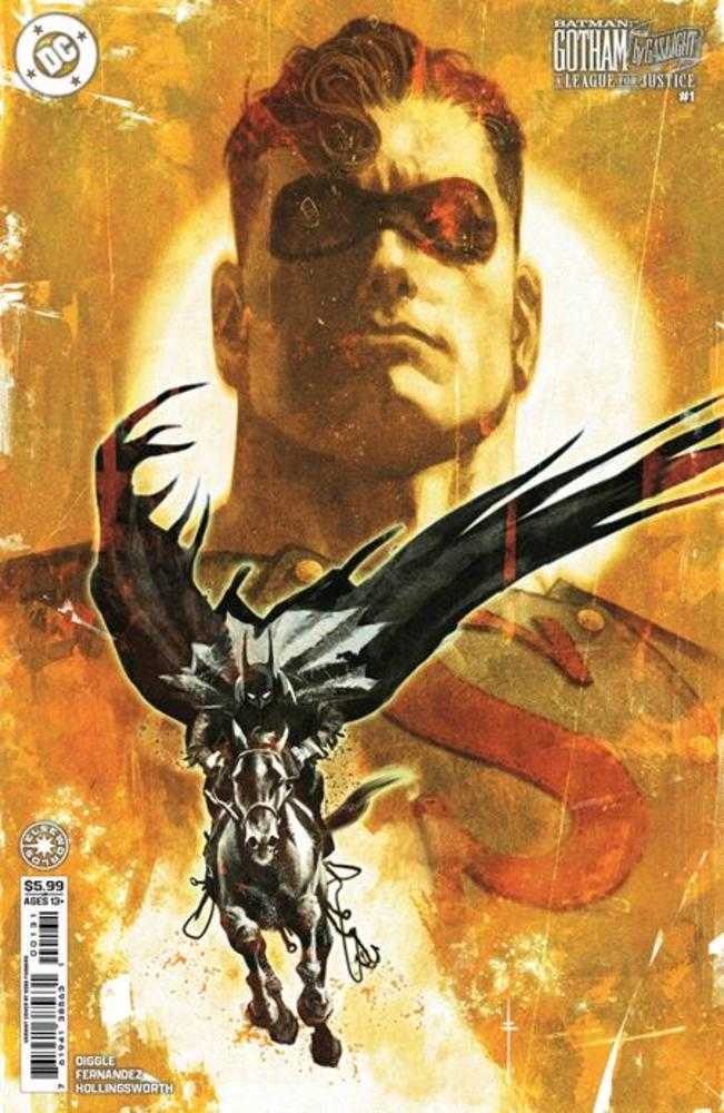 Batman Gotham By Gaslight A League For Justice #1 (Of 6) Cover B Sebastian Fiumara Card Stock Variant (NM)