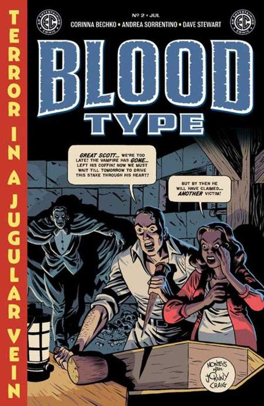 EC Blood Type #2 (Of 4) Cover C 1 in 10 Albert Monteys EC Homage Variant (NM)