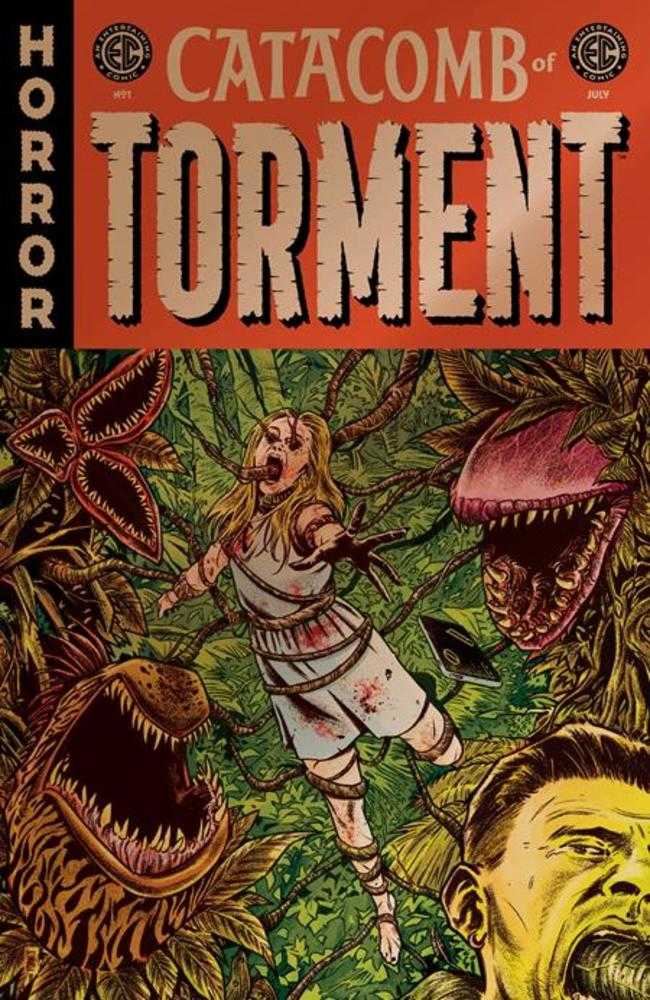EC Catacomb Of Torment #1 Cover C Jorge Fornes Gold Foil Variant (NM)