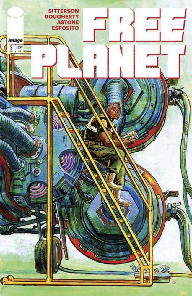 Free Planet #3 Cover B Jed Dougherty Ladder Variant (NM)