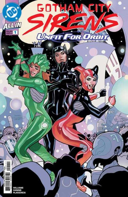 Gotham City Sirens Unfit For Orbit #1 (Of 5) Cover A Terry Dodson & Rachel Dodson (NM)