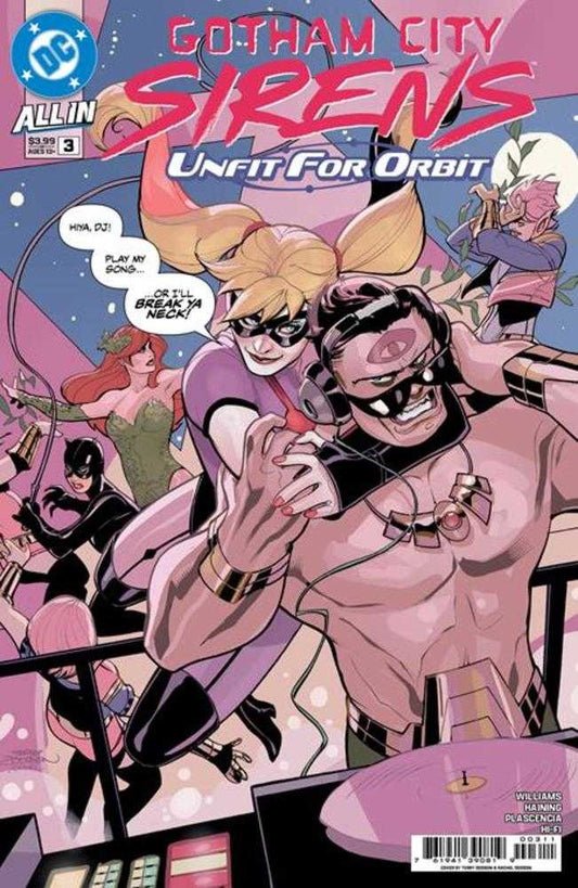Gotham City Sirens Unfit For Orbit #3 (Of 5) Cover A Terry Dodson & Rachel Dodson (NM)