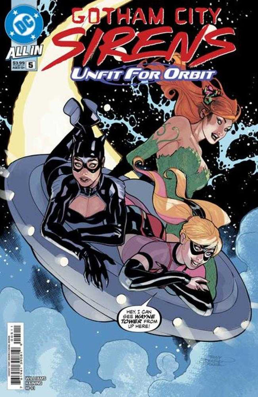 Gotham City Sirens Unfit For Orbit #5 (Of 5) Cover A Terry Dodson & Rachel Dodson (NM)