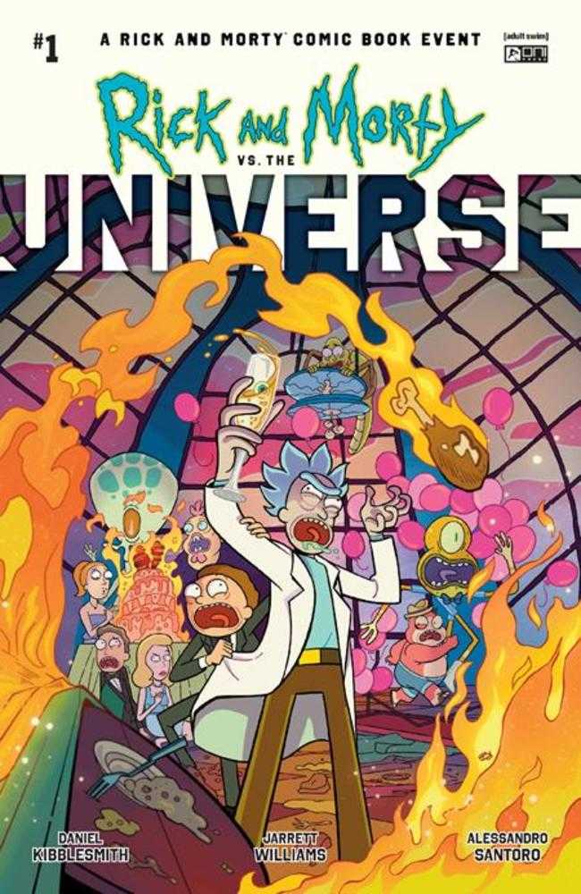 Rick And Morty vs The Universe #1 (Of 4) Cover A Dave Bardin (NM)