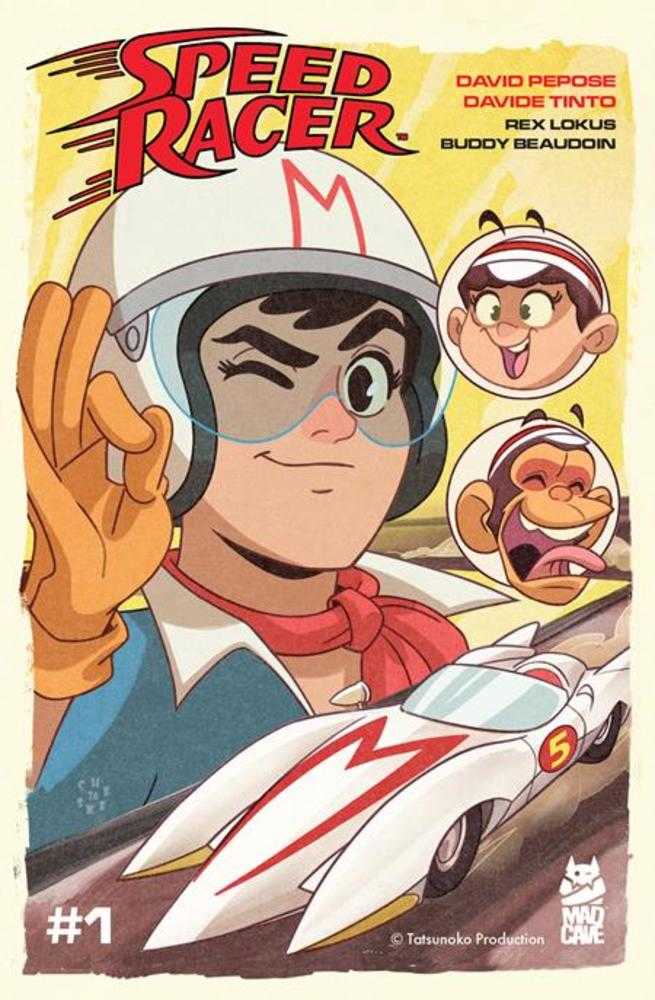 Speed Racer #1 Cover B Sean Galloway Retro Manga Variant (NM)