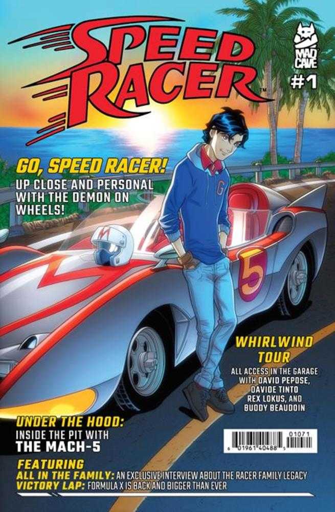 Speed Racer #1 Cover G 1:10 Chris Batista Car Magazine Homage Unlock Variant (NM)