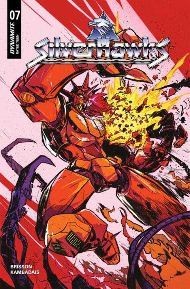 Silverhawks #7 Cover G 1:10 David Cousens Battle Damage Origingal Variant (NM)