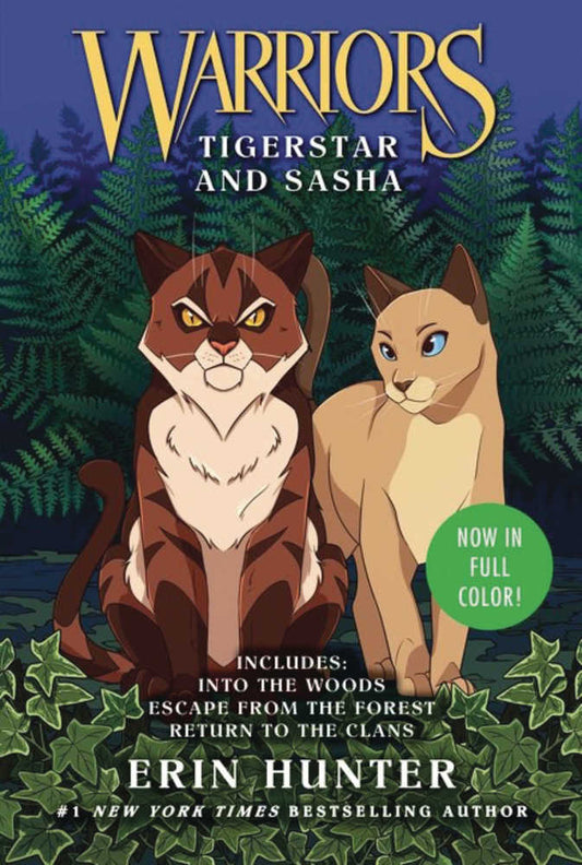 Warriors Tigerstar & Sasha Full Color 3 In1 Graphic Novel (NM)