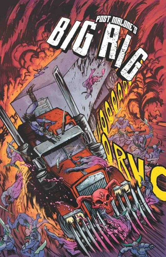 Post Malone's Big Rig #1 Cover G 1:10 Daniel Warren Johnson Variant (NM)