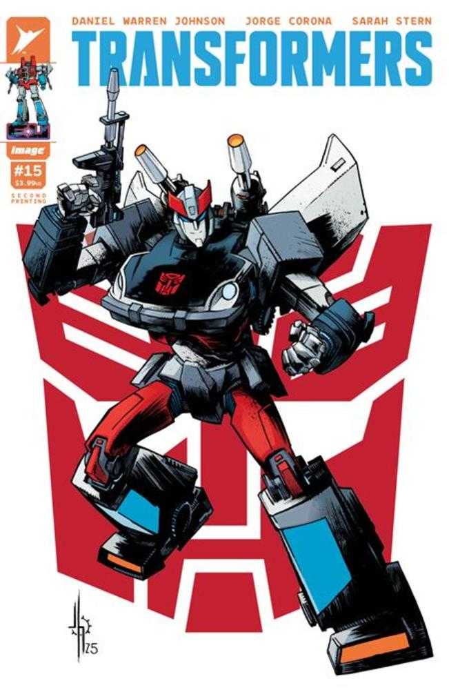Transformers #15 2nd Print Cover B Jason Howard Variant (NM)