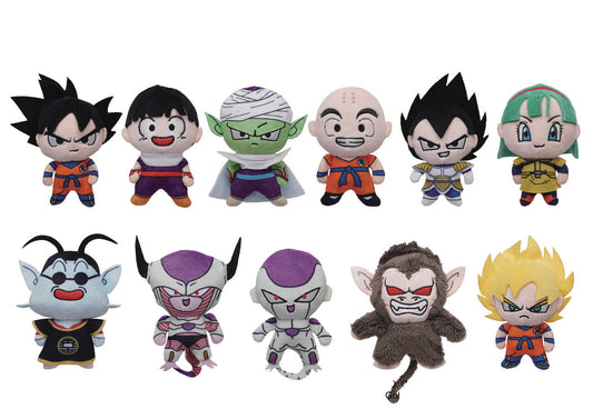 Dragon Ball Z Plush 3D Foam Bag Clip Blind Mystery Box (1 Surprise Bag)