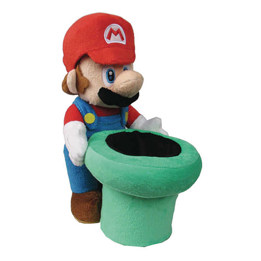 Super Mario Bros Mario Warp Pipe 9 In Plush