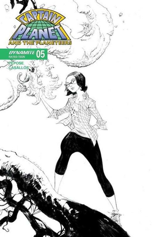 Captain Planet #5 Cover G 1:10 Jae Lee Line Art Variant (NM)