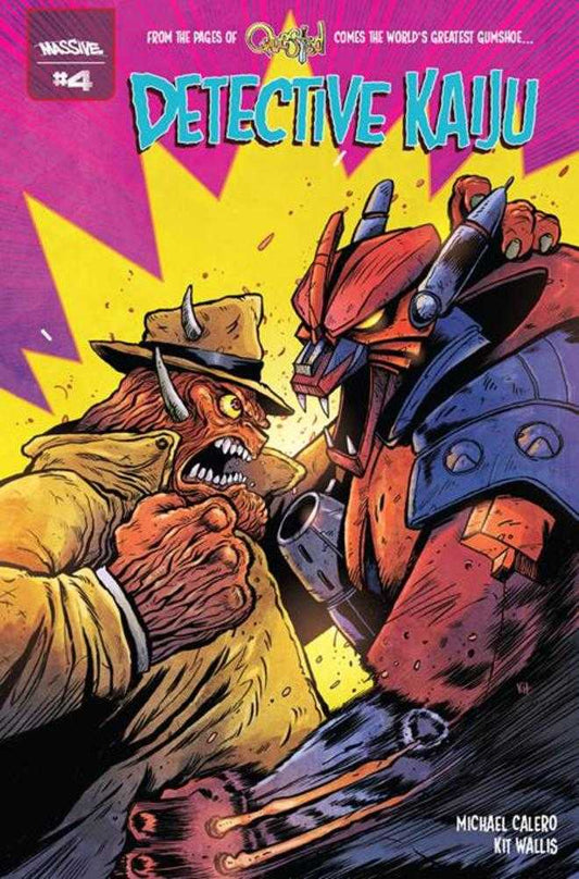 Detective Kaiju #4 (Of 4) Cover A Kit Wallis (NM)