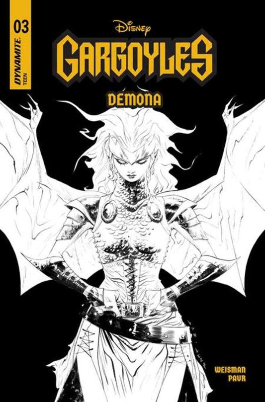 Gargoyles Demona #3 Cover G 1:10 Jae Lee Line Art Variant (NM)