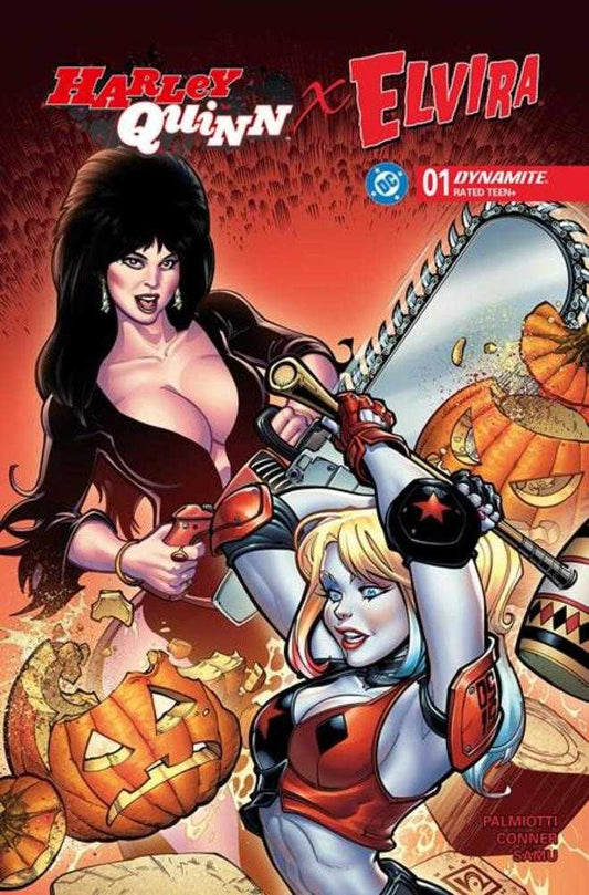 Harley Quinn X Elvira #1 Cover B Chad Hardin Variant (NM)