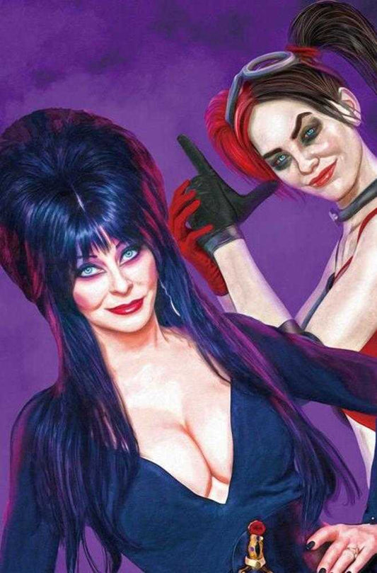 Harley Quinn X Elvira #1 Cover S Inc 1:20 Mark Spears Full Art Variant (NM)