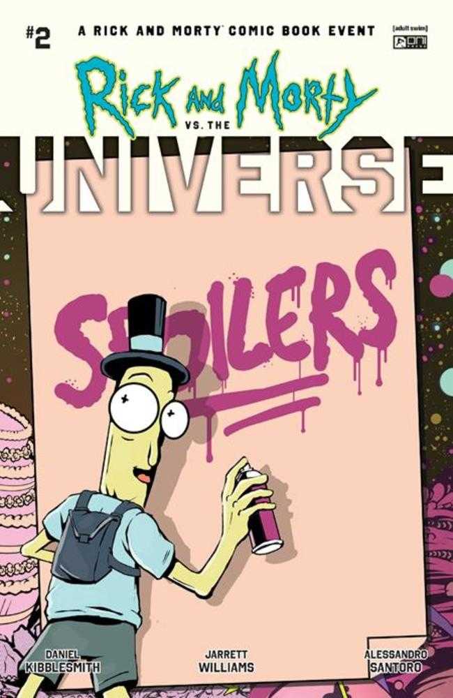 Rick And Morty vs The Universe #2 (Of 4) Cover C 1:10 Flops Interlocking Variant (NM)