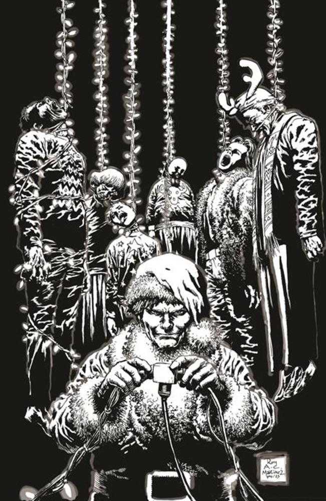Silent Night Deadly Night Dark Winter #2 (Of 2) Cover E Roy Allan Martinez Black & White Limited Edition Variant (Mature) (NM)