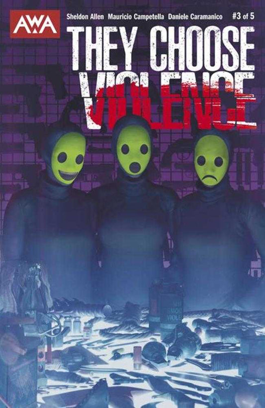 They Choose Violence #3 (Of 5) Cover A Rahzzah (Mature) (NM)