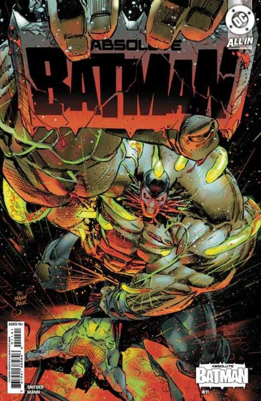 Absolute Batman #11 Cover D 1:25 Clay Mann & Seth Mann Card Stock Variant (NM)