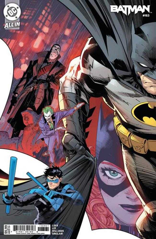 Batman #163 Cover J Jorge Jimenez Connecting Card Stock Variant (NM)