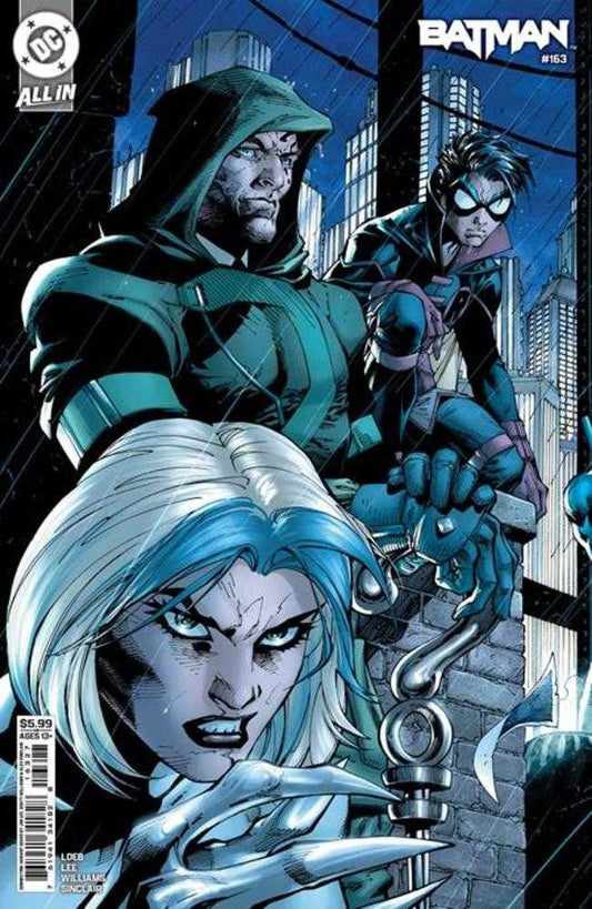 Batman #163 Cover G Jim Lee & Scott Williams Hush Connecting Left Card Stock Variant (NM)