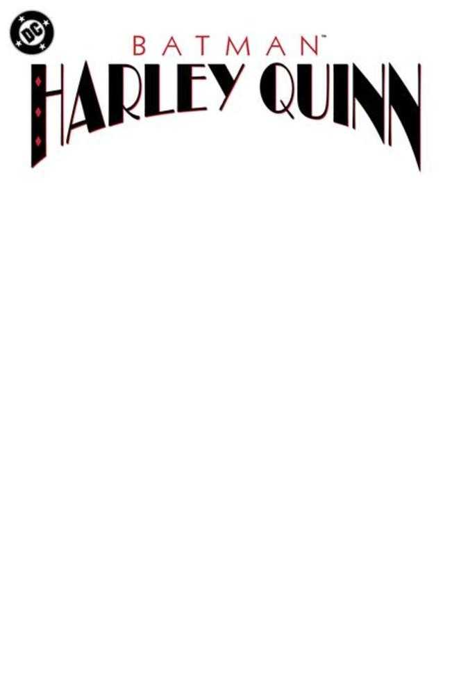 Batman Harley Quinn #1 Facsimile Edition Cover D Blank Variant (NM)