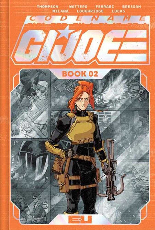 Codename G.I. Joe Deluxe Edition Hardcover Book 02 Marco Ferrari Spot Foil Cover (NM)