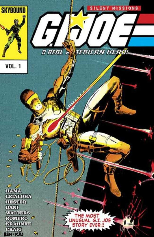 G.I. Joe A Real American Hero The Silent Missions TPB DM Exclusive Edition Hannigan & Klaus Janson Cover (NM)