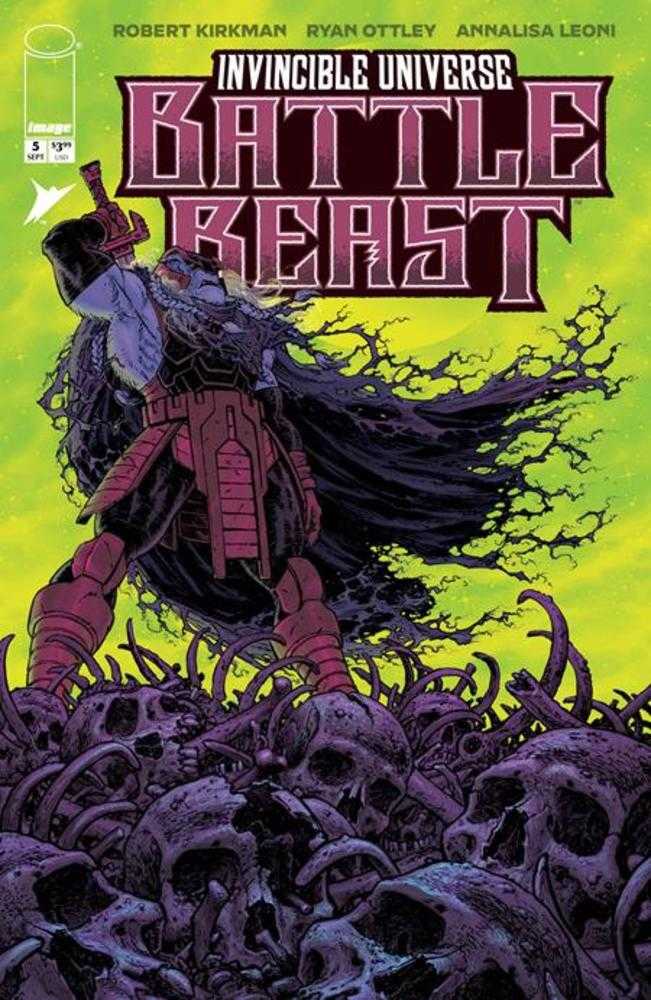Invincible Universe Battle Beast #5 Cover B Tony Moore Variant (NM)