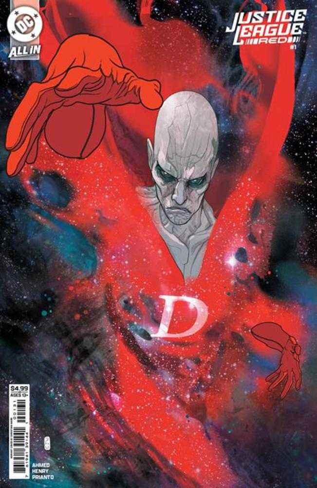 Justice League Red #1 (Of 6) Cover C Christian Ward Card Stock Variant (NM)