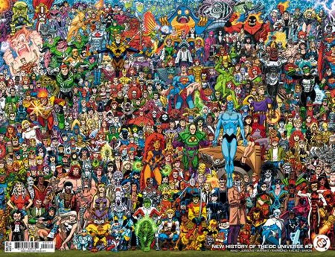 New History Of The DC Universe #3 (Of 4) Cover D Scott Koblish Legacy Wraparound Card Stock Variant (NM)