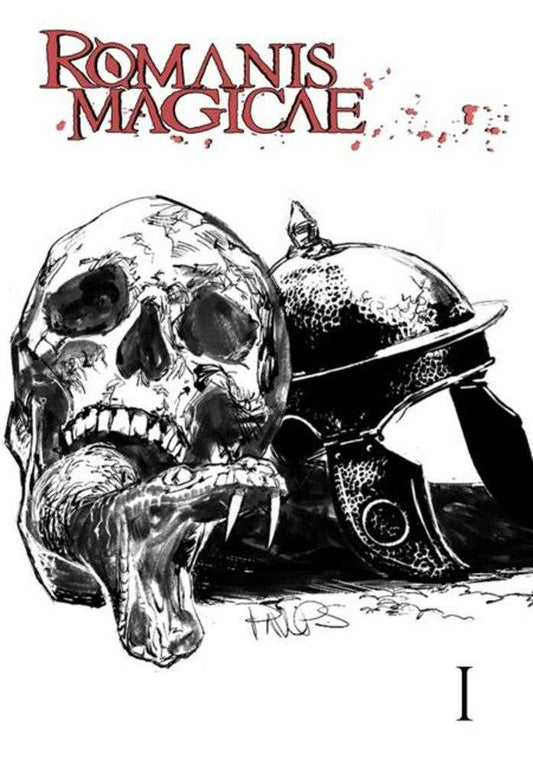 Romanis Magicae #1 (Of 4) Cover B Paul Peart Smith Black White And Red Variant (NM)