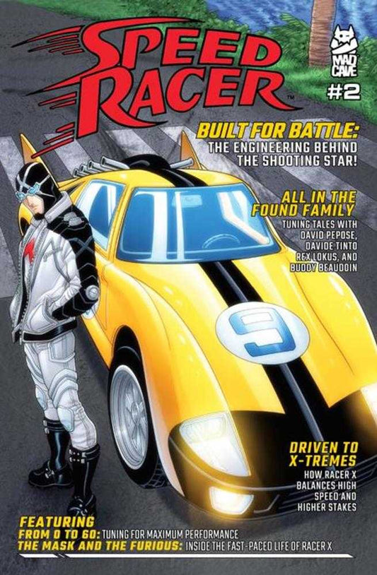 Speed Racer #2 Cover C 1:10 Chris Batista Car Magazine Homage Unlock Variant (NM)