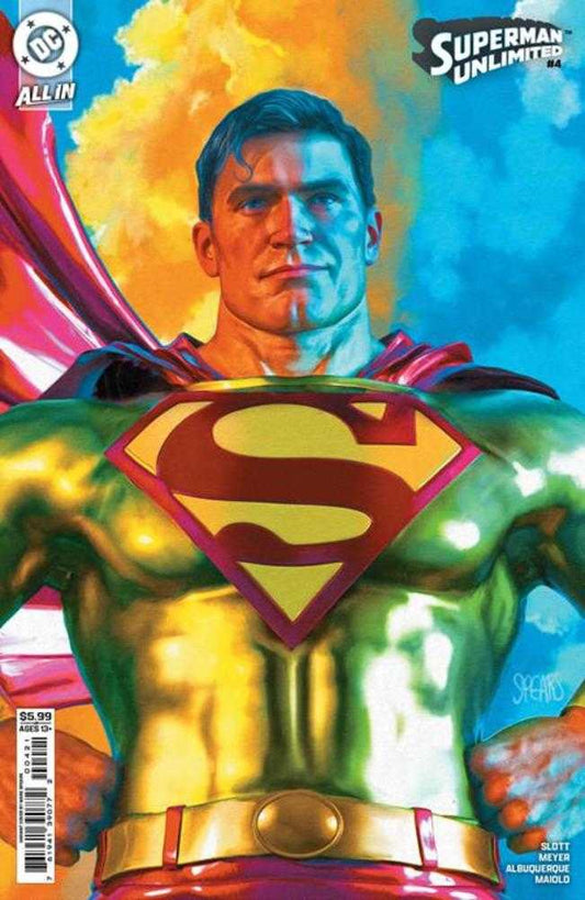 Superman Unlimited #4 Cover B Mark Spears Card Stock Variant (NM)
