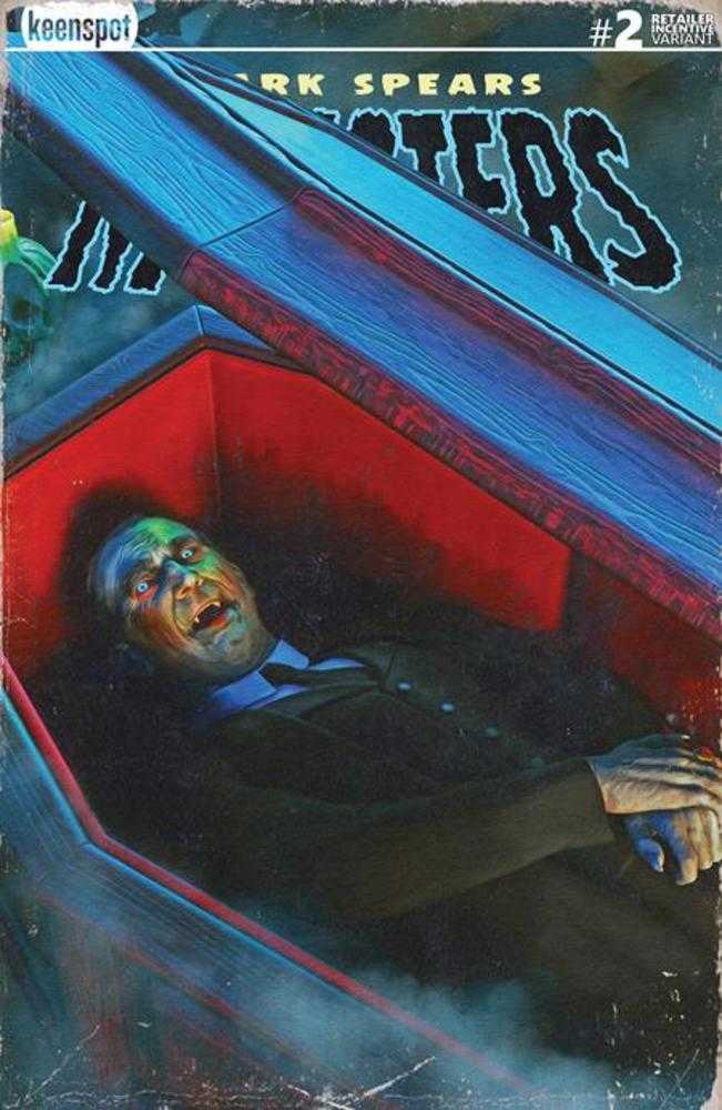 Mark Spears Monsters #2 3rd Print Cover B Inc 1:20 Mark Spears Waking The Dead Variant (NM)