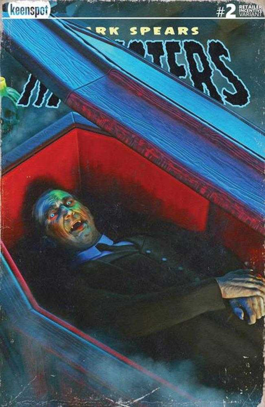 Mark Spears Monsters #2 3rd Print Cover B Inc 1:20 Mark Spears Waking The Dead Variant (NM)