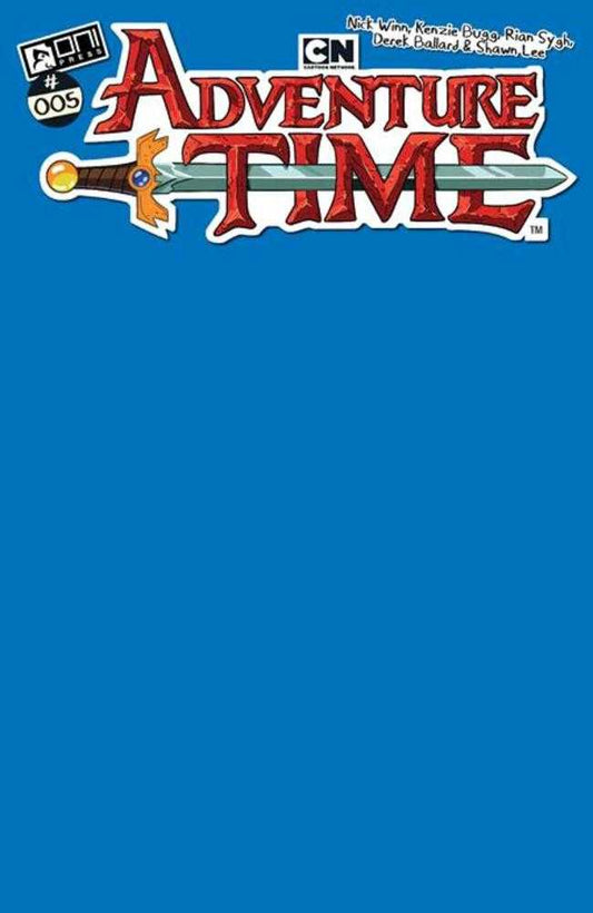Adventure Time (2025) #5 Cover C Ice King Blue Blank Sketch Variant (NM)