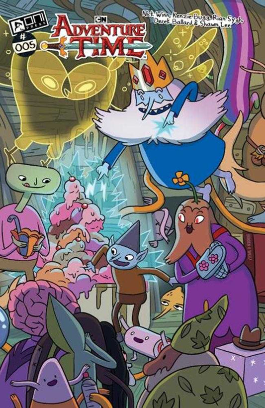 Adventure Time (2025) #5 Cover D 1:10 Shelli Paroline & Braden Lamb Infinite Interlocking Variant (NM)