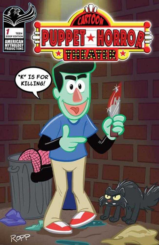 Cartoon Puppet Horror Theater #1 Cover E Adrian Ropp Zoop Variant (NM)