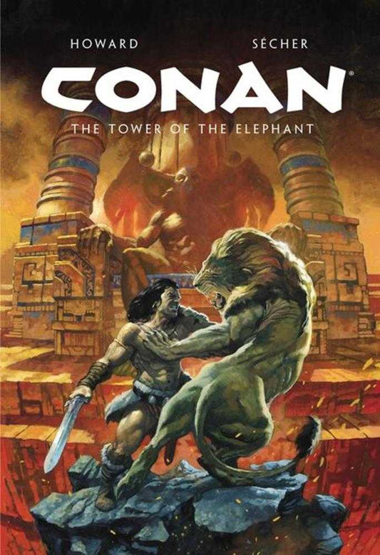 Conan Illustrated The Tower Of The Elephant Hardcover (Mature) (NM)