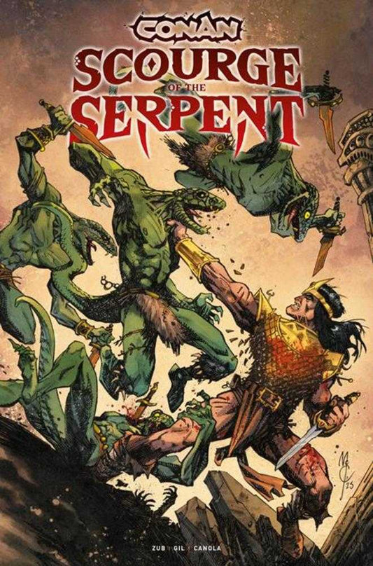 Conan The Barbarian Scourge Of The Serpent #1 (Of 4) Cover B John Mccrea Variant (Mature) (NM)