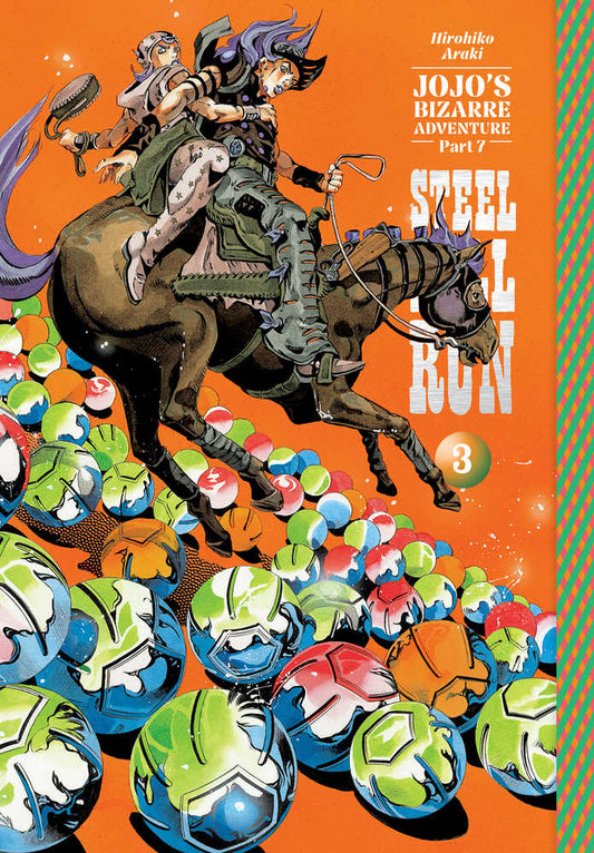 Jojos Bizarre Adventure Part 7 Steel Ball Run Hardcover Volume 03 (NM)